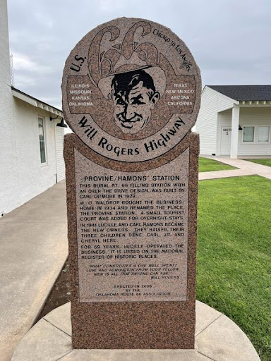 Will Rogers Highway: Provine / Hamon's Station