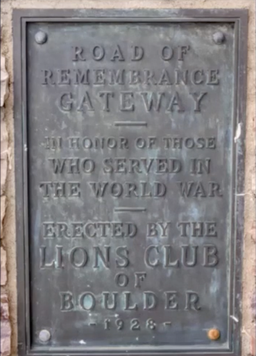 Road Of Remembrance WWI