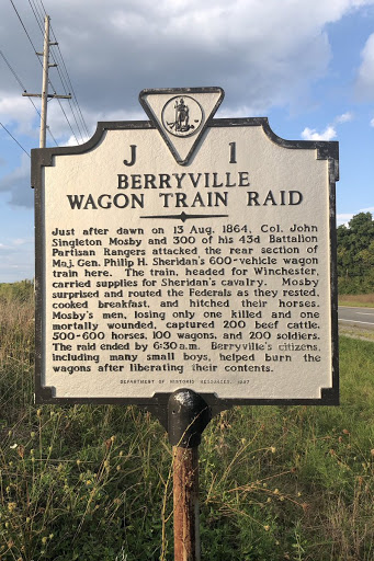 Berryville Wagon Train Raid