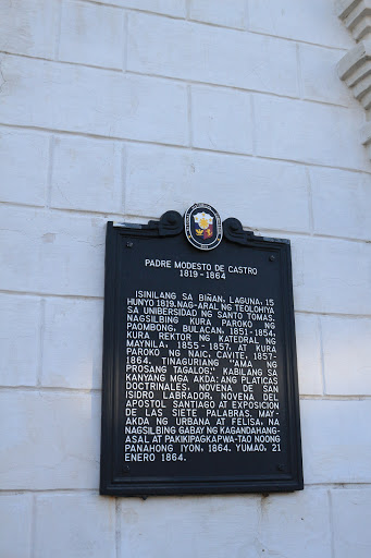 Padre Modesto de Castro historical marker