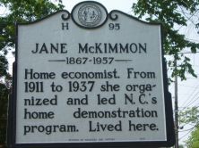JANE McKIMMON 1867-1957