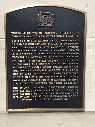 Steamship Terminal - Downtown Victoria