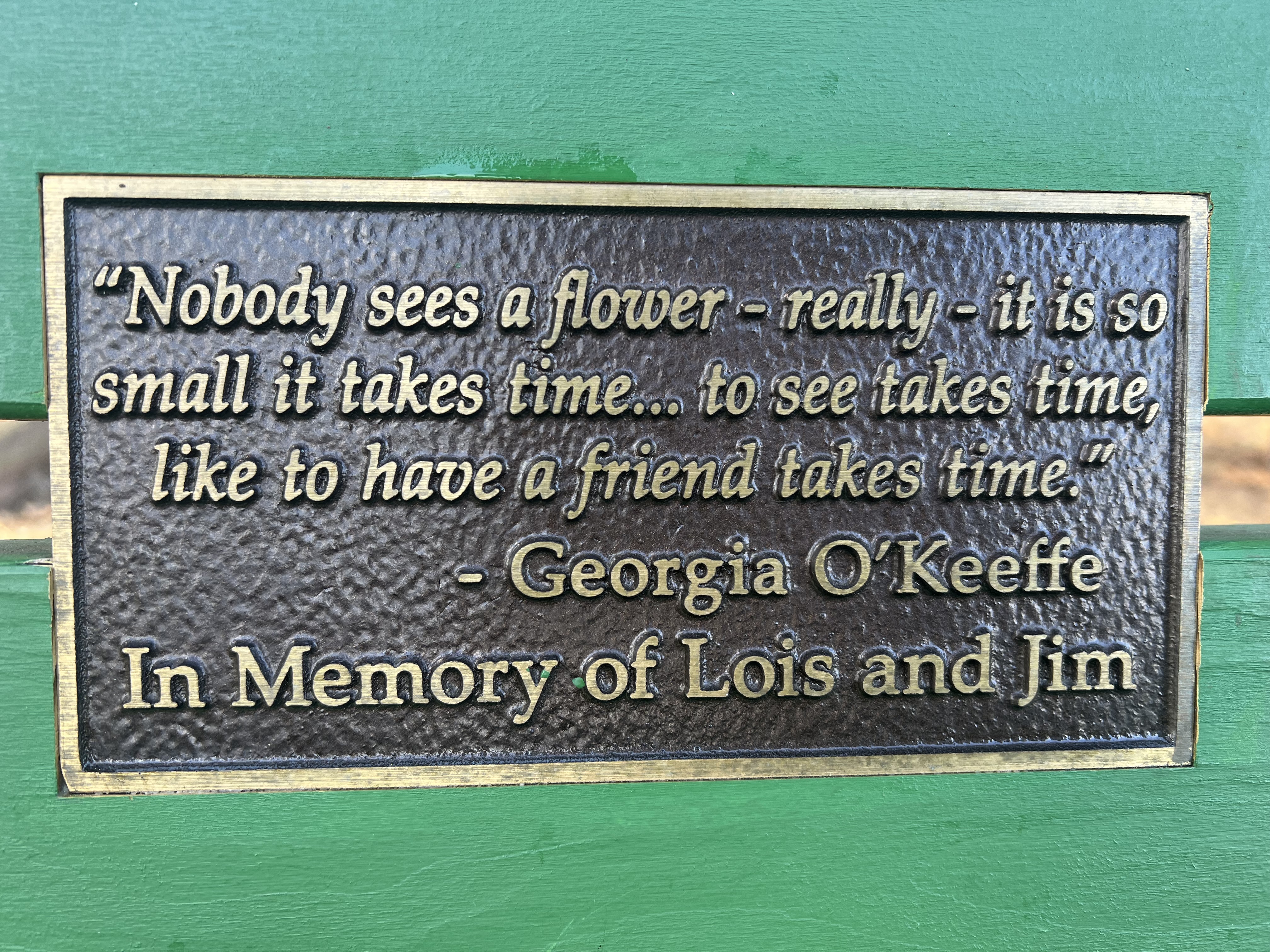In Memory of Lois and Jim