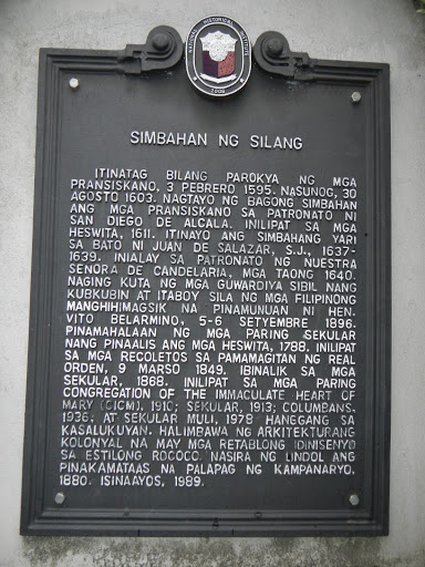 Church of Silang historical marker