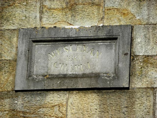 Plaque, Wesleyan Chapel, Drumshanbo