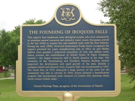 The Founding of Iroquois Falls