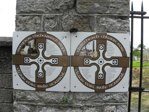 Plaque, St Tighernach's Cemetery (1)