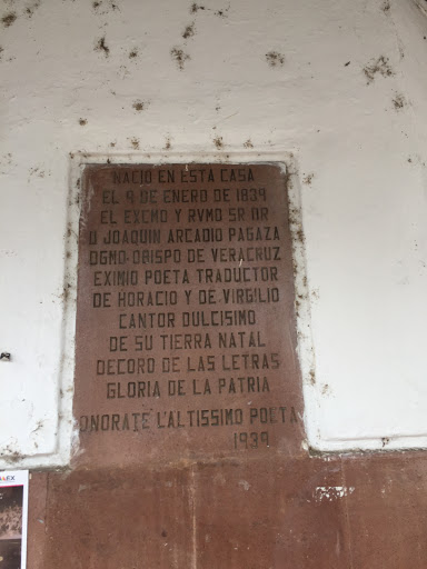 Joaquin Arcado Pagaza Ogmo Obispo de Veracruz