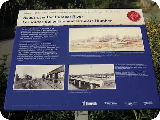 Roads over the Humber River