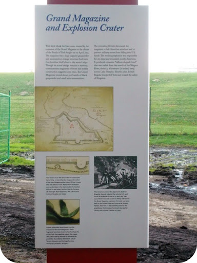 Grand Magazine and Explosion Crater