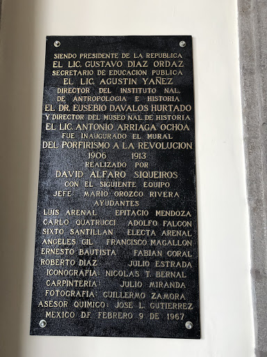 El Mural Del Porfirmismo a la Revolucion