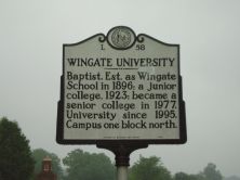WINGATE UNIVERSITY