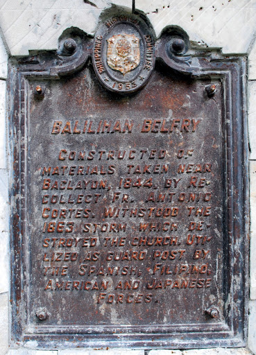Balilihan Belfry historical marker