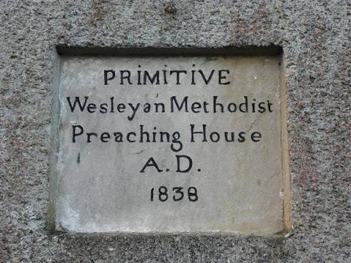 Plaque, Wesleyan Methodist Preaching House