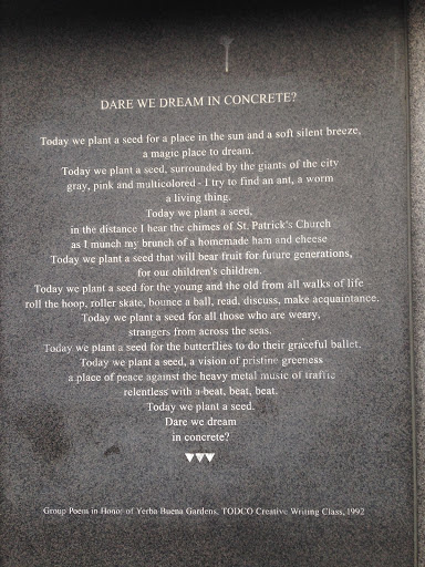 Dare We Dream In Concrete?