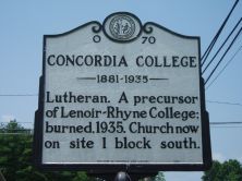 CONCORDIA COLLEGE 1881-1935