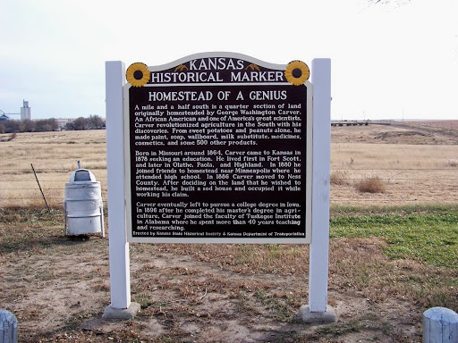 Historical Marker for George Washington Carver