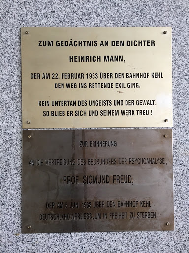 Heinrich Mann & Sigmund Freud