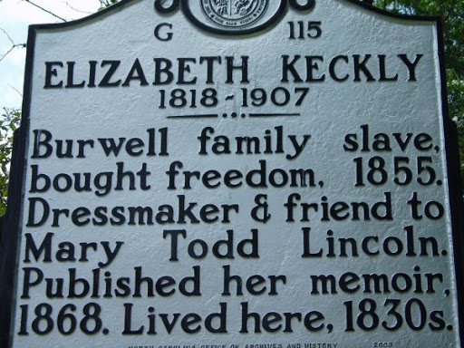 ELIZABETH KECKLY ca. 1820-1907