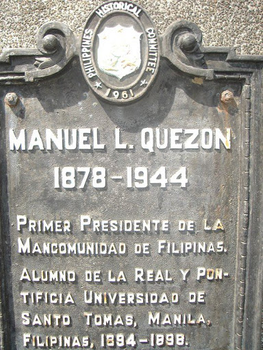 Manuel L. Quezon historical marker
