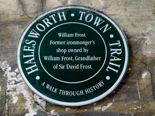 Halesworth Town Trail plaque