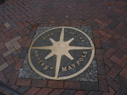 Site of the ancient maypole, Weymouth