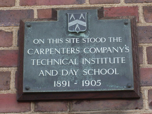 Plaque on Stratford Telephone Exchange building
