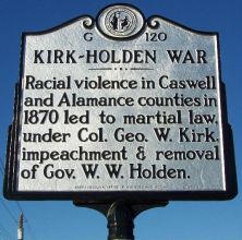 KIRK-HOLDEN WAR