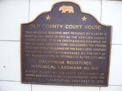 CHL# 847 VENTURA COUNTY COURTHOUSE