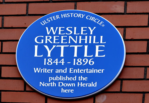 WG Lyttle plaque, Bangor