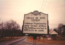 ORGAN OR ZION CHURCH