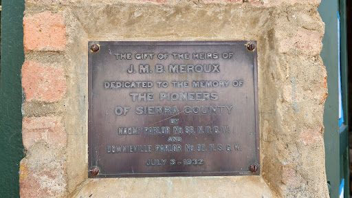 Dedicated to the Pioneers of Sierra County