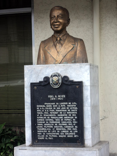 Fidel A. Reyes historical marker