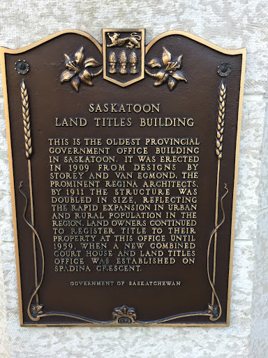 Saskatoon Land Titles Building