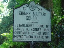 HORNER MILITARY SCHOOL