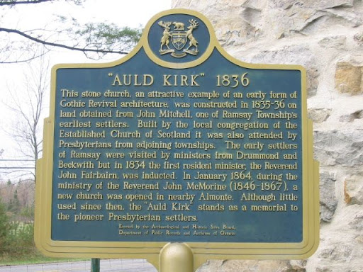 "Auld Kirk" 1836