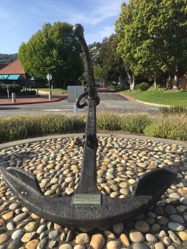 Given to the City of Tiberon by the Corinthian Yacht Club April 27, 1969