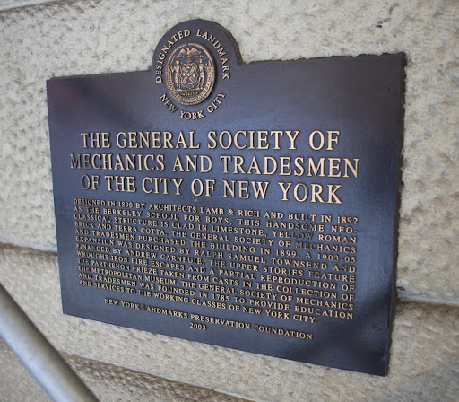 The General Society of Mechanics and Tradesmen of the City of New York