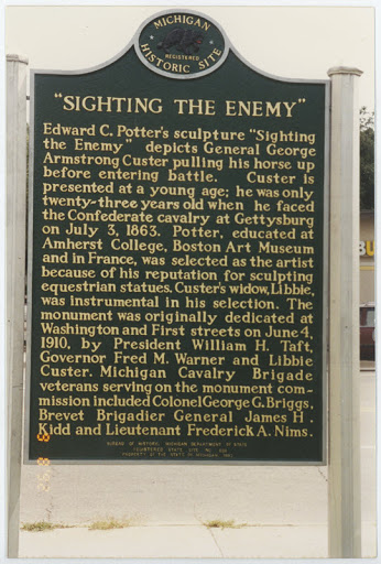 George Armstrong Custer / "Sighting the Enemy"