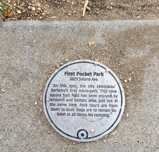 Berkeley's First Pocket Park