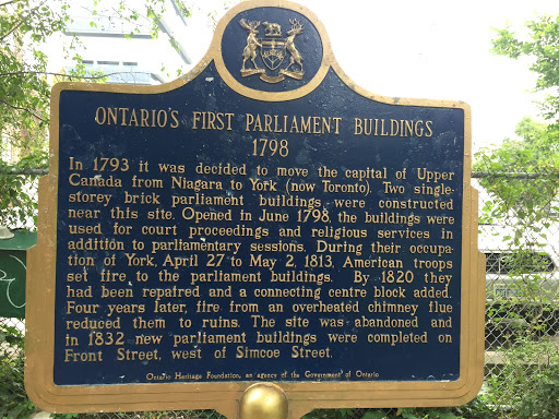 Ontario's First Parliment Buildings