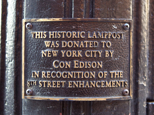 This Historical Lampost