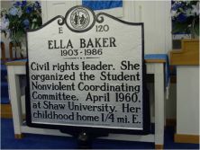 ELLA BAKER    1903-1986