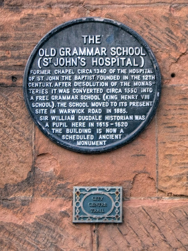 Old Grammar School Plaque